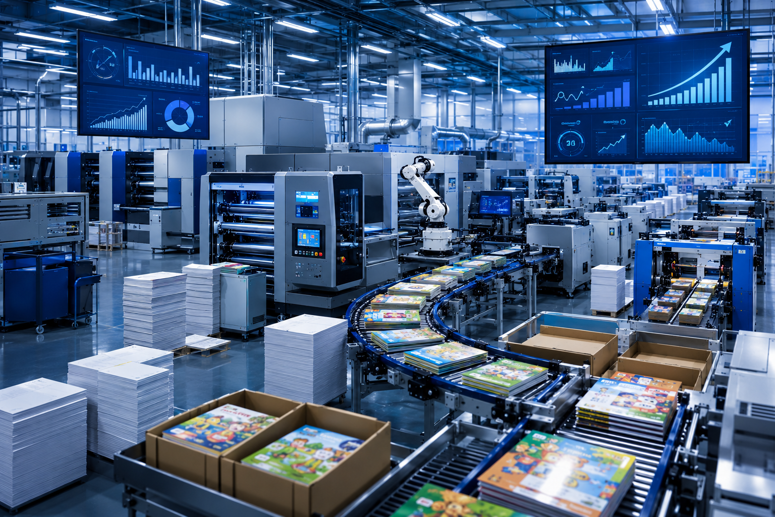 How High-Speed Book Printing Machines Increase Publishing Profitability